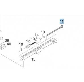 Деталь 302NG08241	SHAFT MPF
