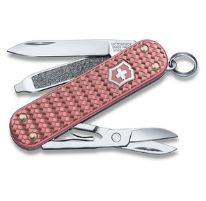 Нож перочинный Victorinox Classic Precious Alox  (0.6221.405G) 58мм 5функц. розовый подар.коробка