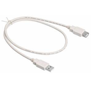 Кабель-удлинитель USB2.0 Buro USB2.0-AM-AF-0, 75M USB A  (m) / USB A  (f) 0.75м