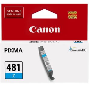 Картридж струйный Canon CLI-481 C 2098C001 голубой для Canon Pixma TS5140 / 6140 / 8140 / 8540