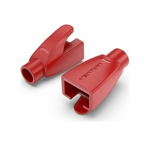 Колпачки изолирующие Vention для разъемов RJ-45  (50шт.) - Красный