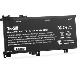 Батарея для ноутбука TopON TOP-HPQ173 11.55V 3500mAh литиево-ионная  (103297)