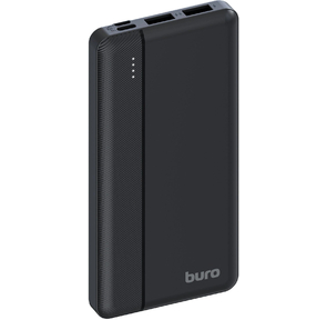 Мобильный аккумулятор Buro BP10A 10000mAh 10W 2A 2xUSB-A черный  (BP10A10PBK)