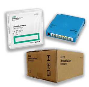 HPE Ultrium LTO9 45TB bar code non custom labeled cartridge 20 pack  (for libraries & autoloaders; incl. 20 x Q2079L) analog Q2079AL