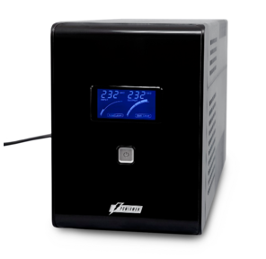 UPS POWERMAN Smart Sine 1500,  LCD,  line-interactive,  1500VA,  1050W,  4 eurosockets with backup power,  USB,  12V 9Ah battery 2 pcs.,  380mm x 158mm x 198mm,  11.5 kg.