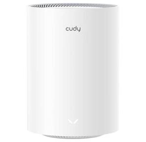 Маршрутизатор CUDY BE3600 Wi-Fi 7 Mesh Solution Gigabit Dual Band 1-Pack,  Chipset Broadcom,  802.11be / ax / ac / a / b / g / n,  2882Mbps at 5GHz + 688Mbps at 2.4GHz,  3 x 10 / 100 / 1000Mbps Ports,  Internal antennas,  Zerotier / PPTP / L2TP / OpenVPN / WireGuard,  MLO,  MU-MIMO,  Guest network,  WPS,  DDN