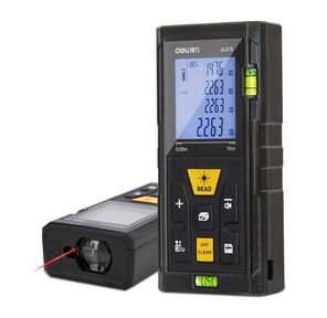 Лазерный дальномер Deli DL4170  (Диапазон измерения 0, 05~80м,  точность измерения: ±3мм)