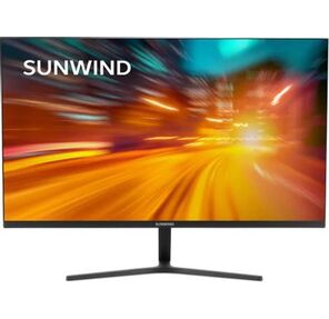 Монитор SunWind SM-24FI401,  1920x1080,  IPS,  180Гц,  1хHDMI,  1хDP,  черный