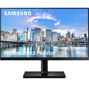 Samsung 23.8" F24T450FQ черный IPS LED 5ms 16:9 HDMI матовая HAS Pivot 1000:1 250cd 178гр / 178гр 1920x1080 DisplayPort FHD USB 4кг