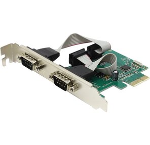 ORIENT XWT-PE2S COM RS-232  (2 внешн. 9pin) PCIe x1