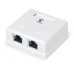 Компьютерная розетка RJ-45 Cabeus WS-8P8C-Cat.5e-SH-2