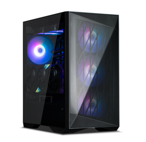 ZALMAN Z9 Iceberg MS Black,  EATX,  BLACK,  WINDOW,  4x3.5",  6x2.5",  2xUSB2.0,  2xUSB3.0,  1xUSB 3.1 Gen2 Type-C,  FRONT 3x140mm ARGB,  REAR 1x140mm ARGB