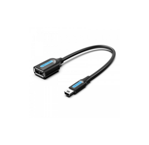 Адаптер переходник Vention OTG USB 2.0 AF / mini B 5pin - 0.15м