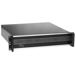 Exegate EX293330RUS Серверный корпус ExeGate Pro 2U450-09 <RM 19",  высота 2U,  глубина 450,  БП 1100ADS,  2*USB>