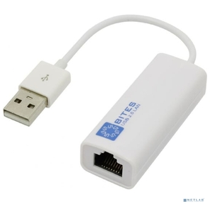 5bites Кабель-адаптер 5bites UA2-45-02WH USB2.0 -> RJ45 10 / 100 Мбит / с,  10см