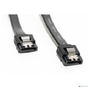 5bites SATA3-7PL45S- (BK) Кабель  Serial ATA V3.0,  6Гбит / с,  защелка,  0.45м
