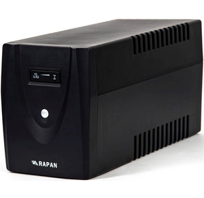 Источник бесперебойного питания RAPAN-UPS 2000 220В 2000В.А / 1200Вт меандр АКБ 2х7А.ч интерактивный Бастион 735