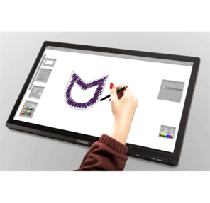 IRBIS SMARTVIEW 27'' LED Monitor Touch 1920x1080,  16:9,  IPS,  250 cd / m2,  1000:1,  3ms,  178° / 178°,  VGA,  HDMI,  DP,  USB,  PJack,  Audio output,  75Hz,  Tilt,  Height,  Swivel,  Pivot,  Speakers, .,  Black NEW