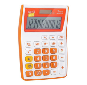 Калькулятор настольный Deli E1122 в ассортименте 12-разр.