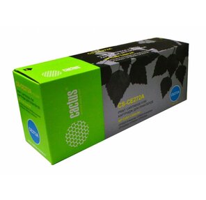 Картридж Cactus CS-CE272A для HP Color LaserJet Enterprise CP5525 15000 страниц желтый