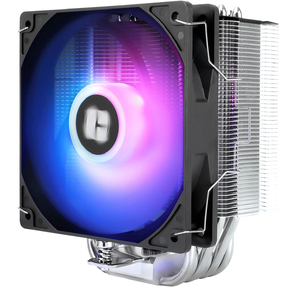 Устройство охлаждения (кулер) Thermalright Burst Assassin 120 SE ARGB Soc-AM5 / AM4 / 1200 / 1700 / 1851 серебристый / черный 4-pin 25.6dB Al+Cu 510gr Ret  (BA120-SE-ARGB)