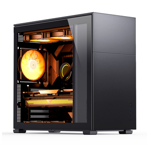 Корпус без блока питания /  Корпус JONSBO D41 STD Black ATX без БП,  боковая панель из закаленного стекла,  mini-ITX,  micro-ATX,  ATX,  черный
