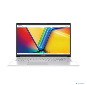 Ноутбук /  ASUS E1504FA-BQ1929 15.6" (1920x1080  (матовый) IPS) / AMD Ryzen 5 7520U (2.8Ghz) / 16384Mb / 512PCISSDGb / noDVD / Int:AMD Radeon / Cam / BT / WiFi / 42WHr / war 1y / 1.63kg / Cool Silver / DOS