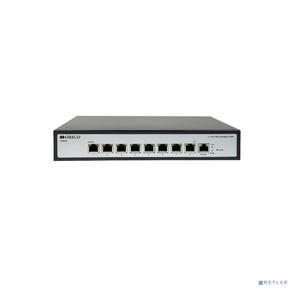 Коммутатор /  Управляемый L2 коммутатор,  8x10GBase-T,  консольный порт RJ-45,  комплект для установки в 19" стойку