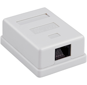 Розетка Buro 468-8k-1 RJ-45 Buro 468-8k-1 кат.5E одинарная