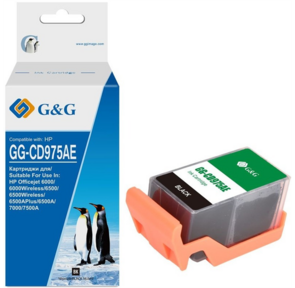 Картридж струйный G&G GG-CD975AE черный  (56.6мл) для HP Officejet 6000 / 6000Wireless / 6500 / 6500Wireless