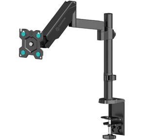 ONKRON G70 BLACK Кронштейн для монитора 13-32" макс. 100*100,  струбцина,  наклон -35?+35? поворот 360?,  вылет от основание 0-534мм,  макс.перемещение по вертикали 0-600мм,  кабель-канал,  пружина,  нагрузка 1-8кг