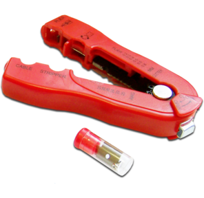 Инструмент для снятия изоляции 0.2 – 0.8 мм  (20 – 30 AWG),  красный