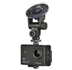 Видеорегистратор Digma FreeDrive Action 4K WiFi черный 8Mpix 2160x3840 2160p 140гр.