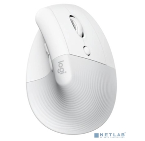 Мышь Logitech Lift белый / белый / серый оптическая  (4000dpi) беспроводная USB  (6but)
