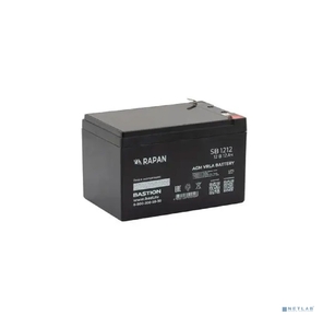 АКБ БАСТИОН RAPAN SB 1212 AGM 12V 12Ач,  клеммы F2 нож,  гарантия 1 год  (9165)