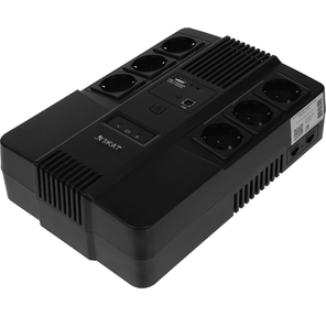 Источник бесперебойного питания Бастион SKAT-UPS 800 AI 480Вт 800ВА черный