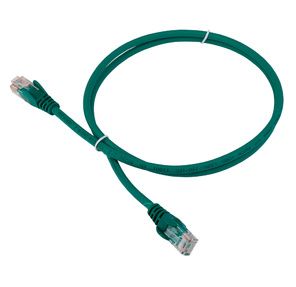 Патч-корд LANMASTER LSZH UTP кат.5e,  2.0 м,  зеленый