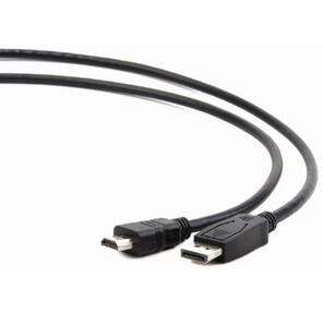 Gembird CC-DP-HDMI-3M Кабель DisplayPort-HDMI 3м,  20M / 19M,  черный,  экран,  пакет