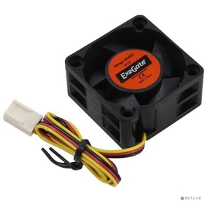 Exegate EX281211RUS Вентилятор ExeGate Mirage-S 40x40x20 подшипник скольжения,  5500 RPM,  23dB,  3pin