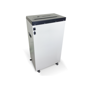 Уничтожитель документов и медианосителей ГЕЛЕОС СП65-4,  P-4  (4 ур-нь секр.),  фрагмент 3, 9х40мм,  30 лист  (70г / м2),  флеш-карты / CD / пл.карты / скрепки / скобы,  65 литров