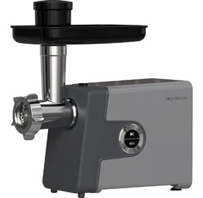 Мясорубка Topdevice TDMG107  / 1800 Вт / 2 кг.в мин / плавный пуск / реверс / насадки для кеббе и колбасок / графитовый  (TDMG107G)
