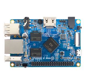Одноплатный компьютер Orange Pi  PC  (RD003),    Allwinner H3 1.6GHz,  1GB DDR3,  HDMI,  micro SD,  LAN,  3xUSB,  IR-port,  40xGPIO