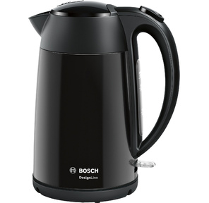 Чайник электрический Bosch TWK3P423 1.7л. 2400Вт черный  (корпус: нержавеющая сталь)