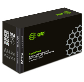 Cactus CS-PH3100 Тонер Картридж 106R01379 черный для Xerox Phaser 3100MFP  (4000стр.)