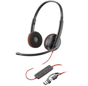 Наушники с микрофоном Poly Blackwire 3220 черный  (8X228A6)