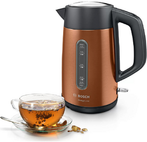 Чайник электрический Bosch TWK4P439 1.7л. 2400Вт коричневый  (корпус: нержавеющая сталь)