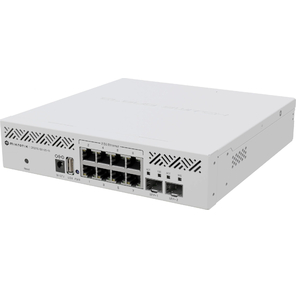 MikroTik CRS310-8G+2S+IN Коммутатор управляемый,  8*1gbit RJ45,  2*SFP+,  indoor,  rOSv7