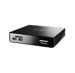 Мини ПК Shuttle Digital Signage NS02 V2 RK3368,  2GB DDR3L, 16G eMMC, Support 2.5” SATA HDD / SSD and SD,  24W PSU