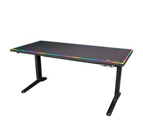 Игровой стол Thermaltake Gaming Desk Level 20 BattleStation Black,  Electric, RGB,  none Black,  Electric, RGB,  none