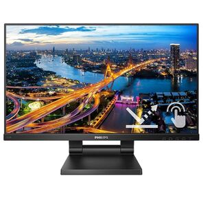 Монитор 21.5" PHILIPS 222B1TC  Black  (1920х1080 (FHD) IPS,  TOUCH,  75 Hz,  250 cd / m2,  1000:1,  50М:1,  4ms,  VGA,  HDMI,  DP,  USB-Hub,  Height adj,  Tilt,  Speakers)